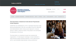 Desktop Screenshot of aasapuk.org